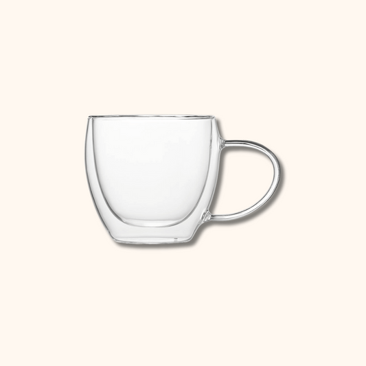 Tasse en Verre à Double Paroi - 250 mL
